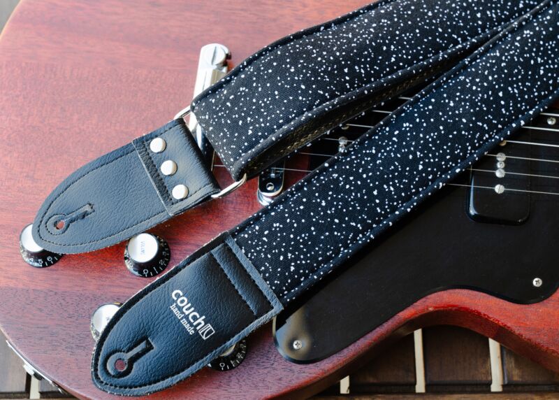 Couch Straps Minimalist Cosmos Galaxy Stars Guitar Strap - Image 8