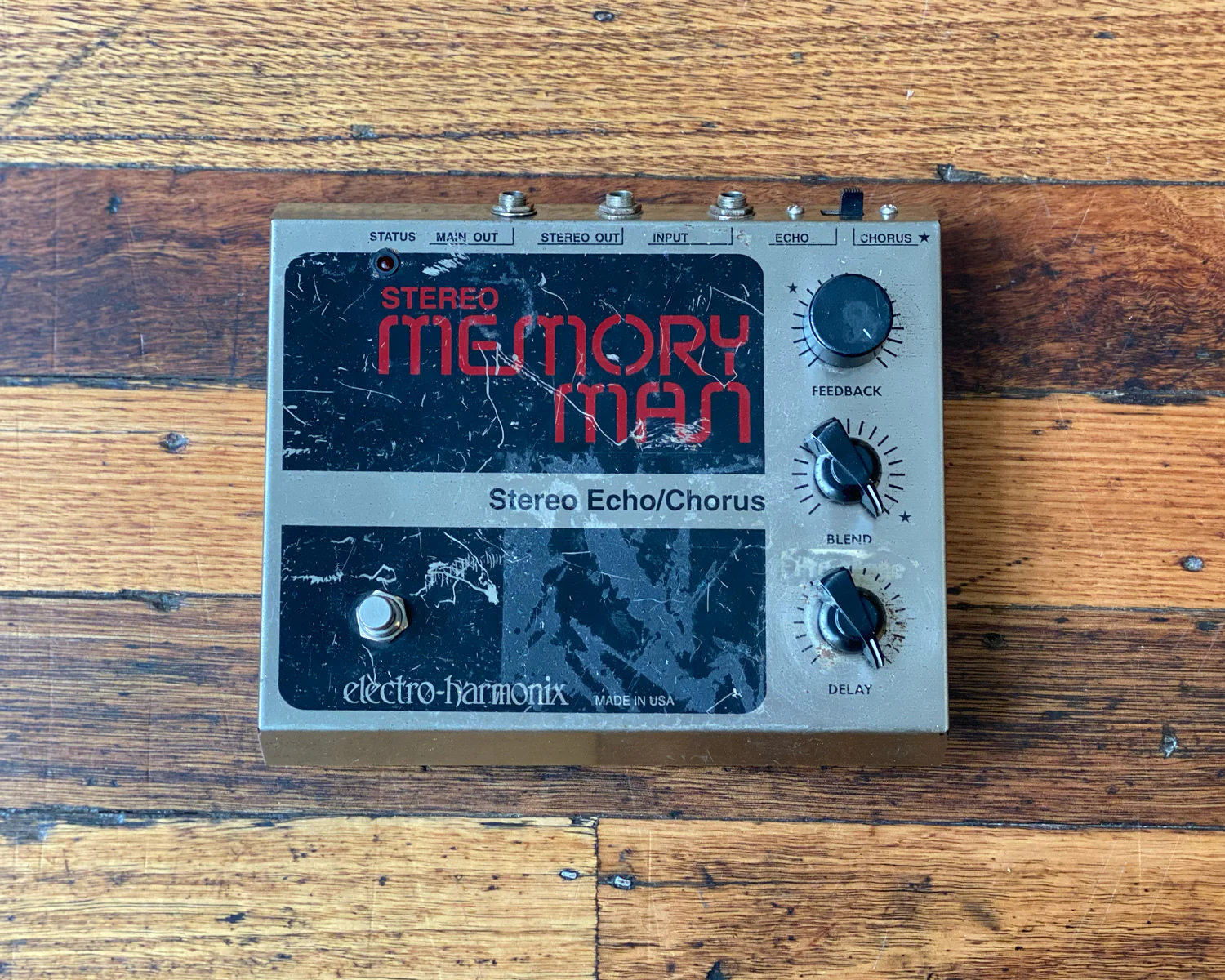 Electro Harmonix Stereo Memory Man Echo/Chorus Pedal