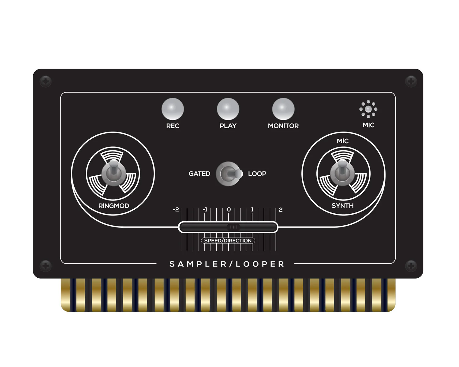 Erica Synths Bullfrog Sampler/Looper Voice Card