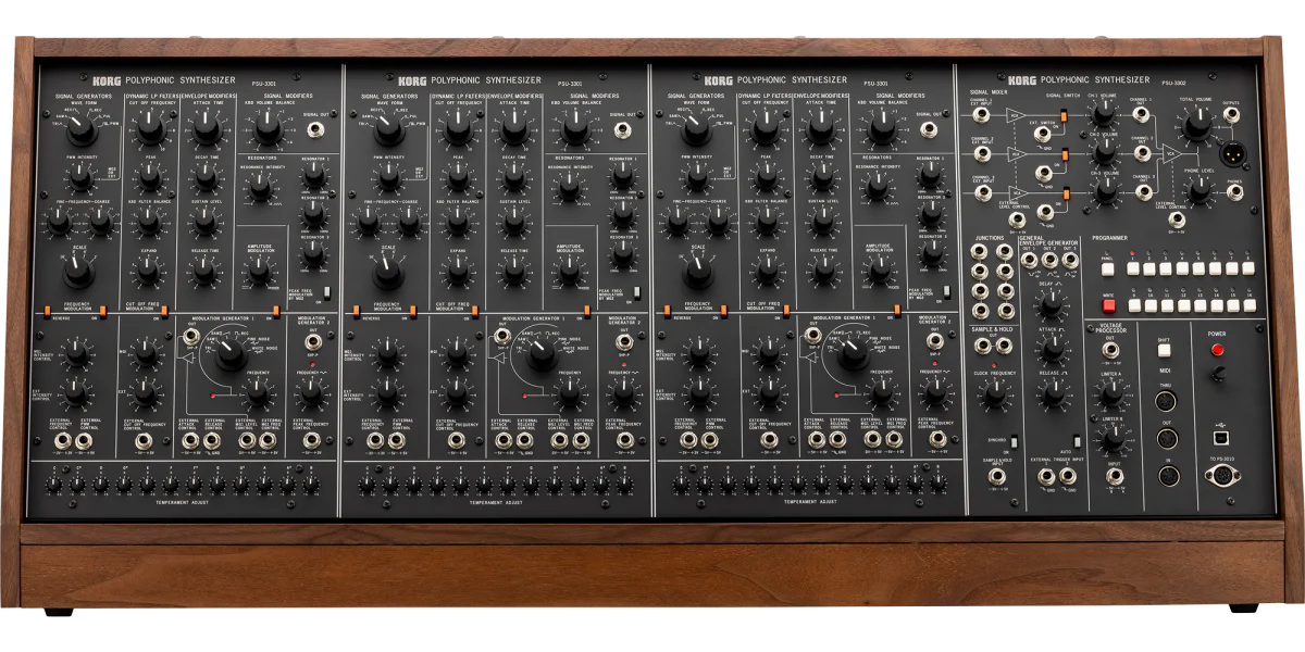 KORG PS-3300 FS Reissue 49-Key 49-Voice Analogue Synthesiser - Image 2