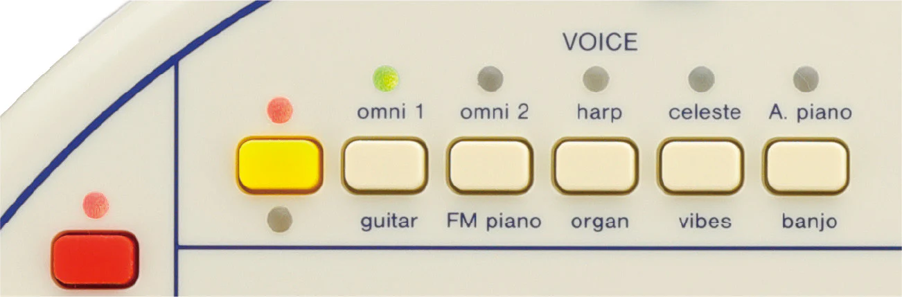 Suzuki Omnichord OM-108 - Ivory - Image 3