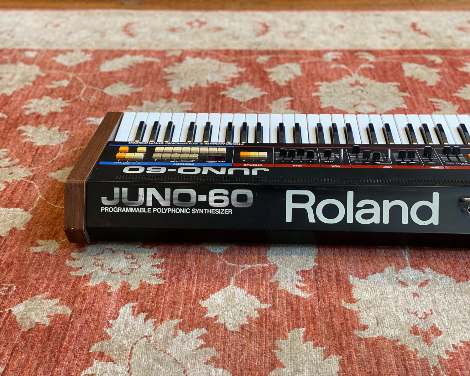 1983 Roland Juno 60 Six Voice Analogue Synthesizer - Image 6