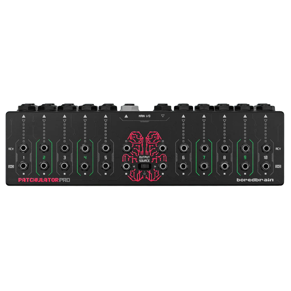BoredBrain Patchulator Pro 10-Channel Pro Mini FX Patchbay - Image 4