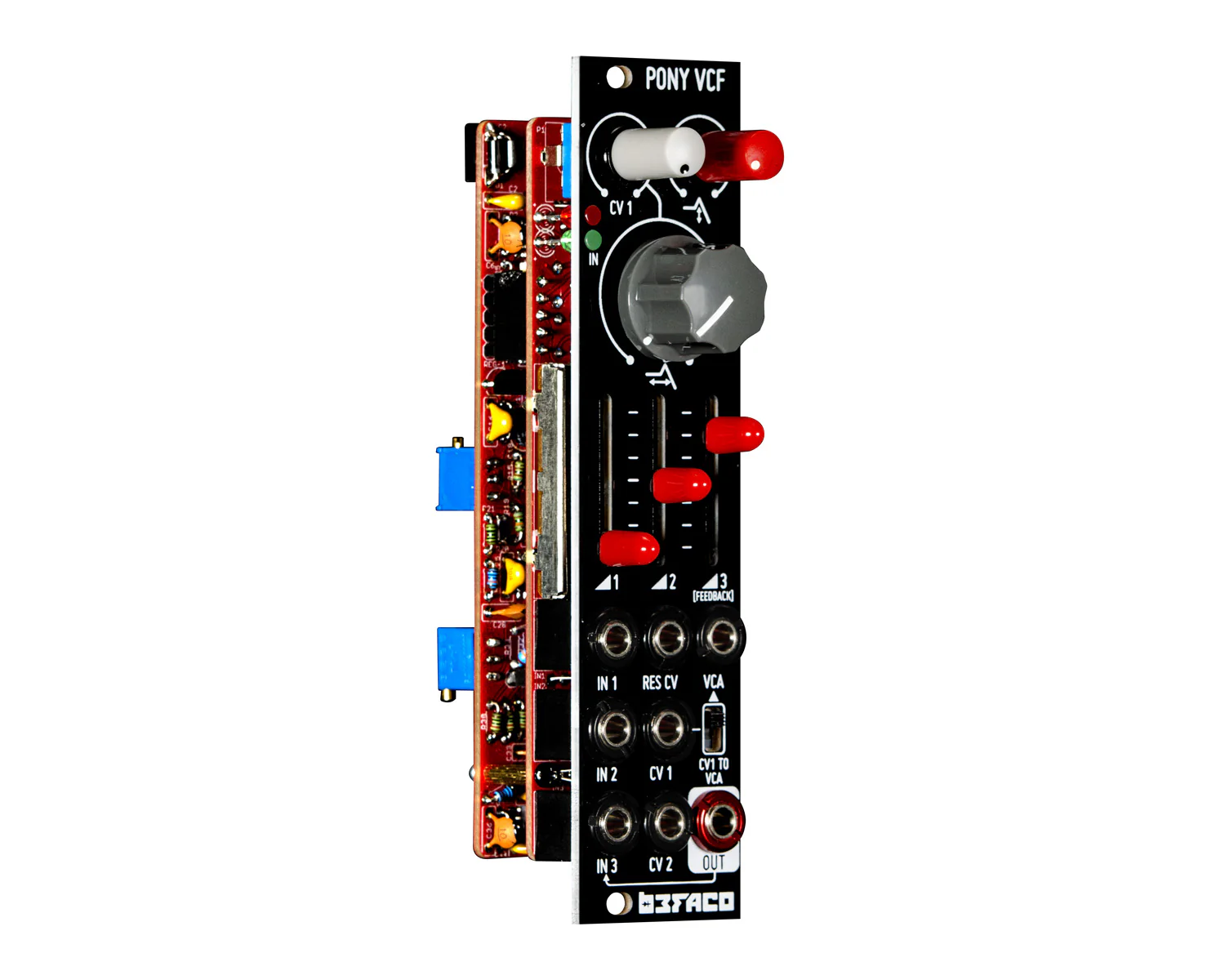 Befaco Pony VCF Compact Lowpass Filter/Volume Processor - Image 2