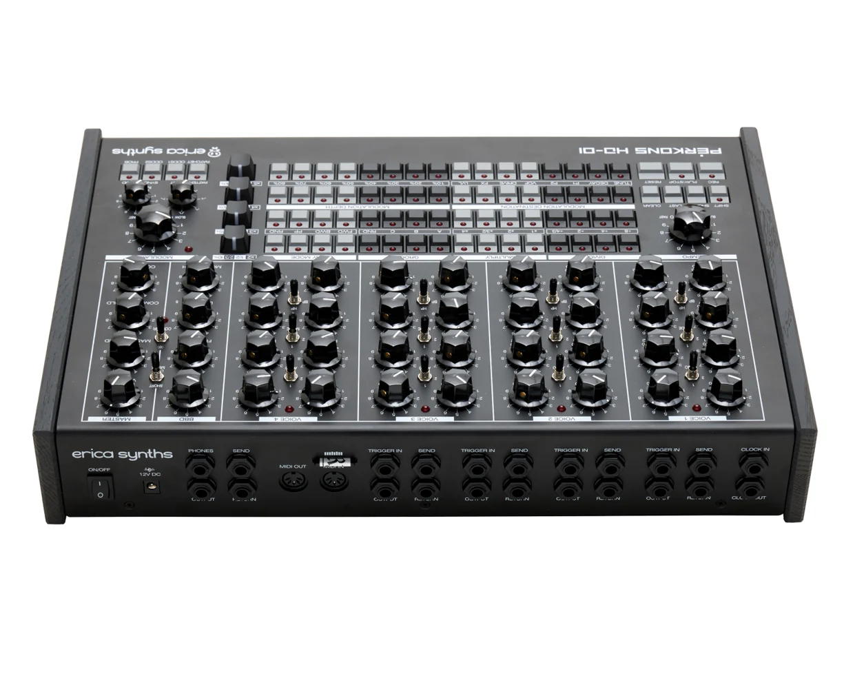 Erica Synths PĒRKONS HD-01 Live Performance Sound Design Drum Machine - Image 2