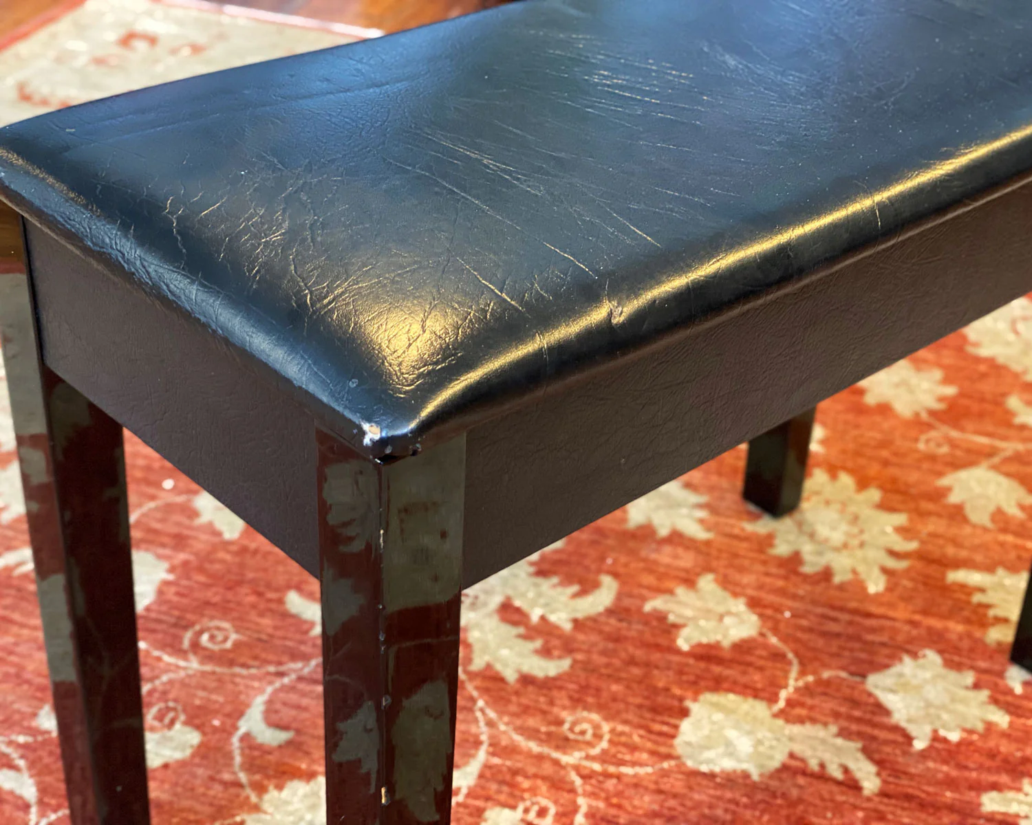 Piano Bench w/Storage Compartment - Image 4