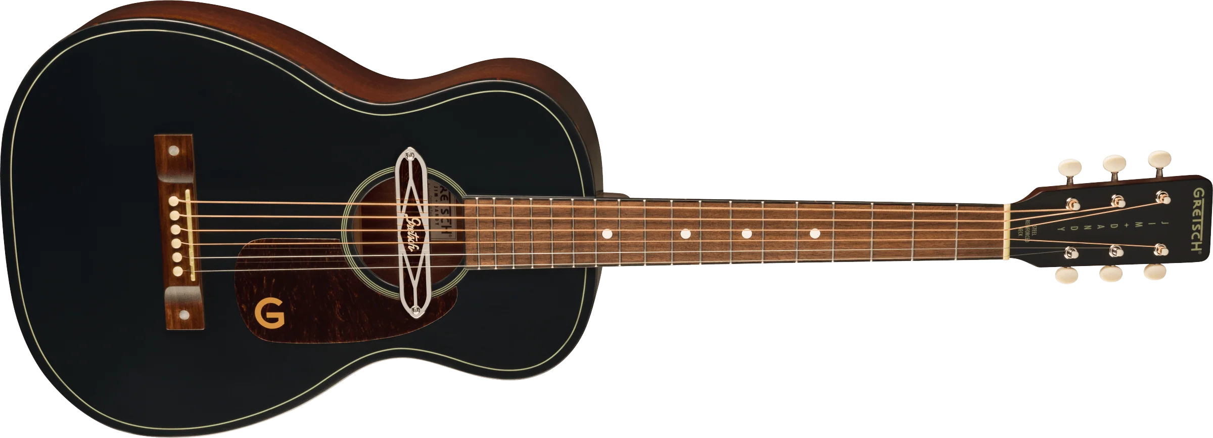 Gretsch Deltoluxe Parlour - Black Top - Image 4