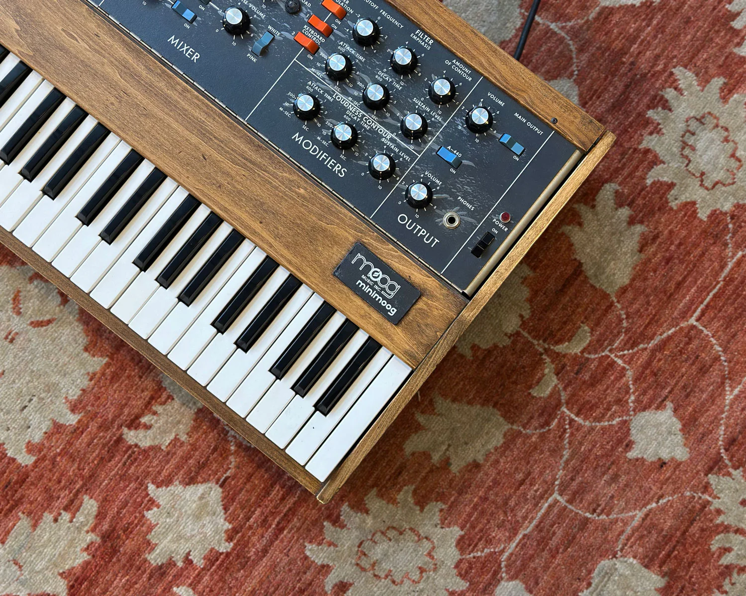 Original 1974 Minimoog Model D Monophonic Synthesizer - Image 11