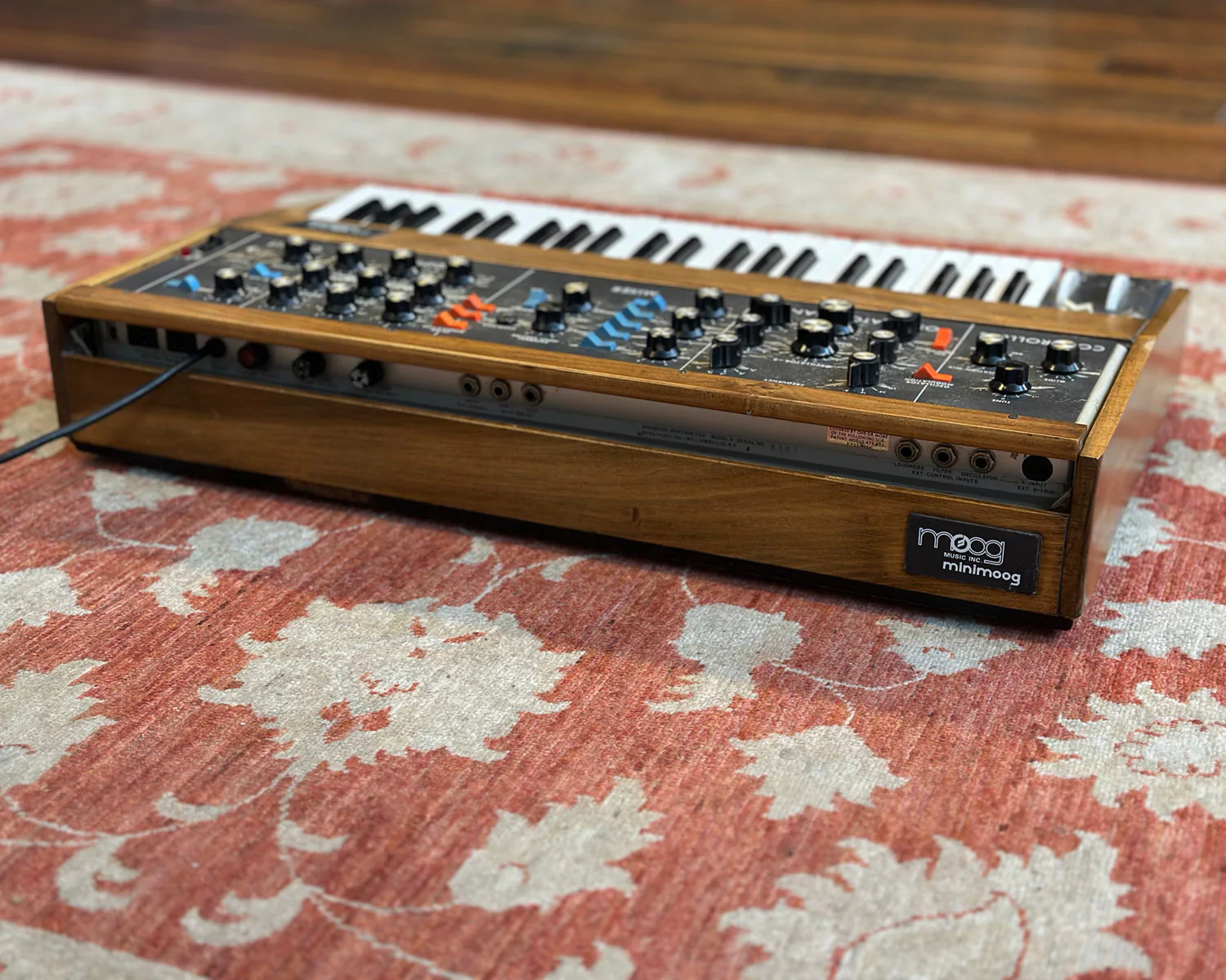 Original 1974 Minimoog Model D Monophonic Synthesizer - Image 5