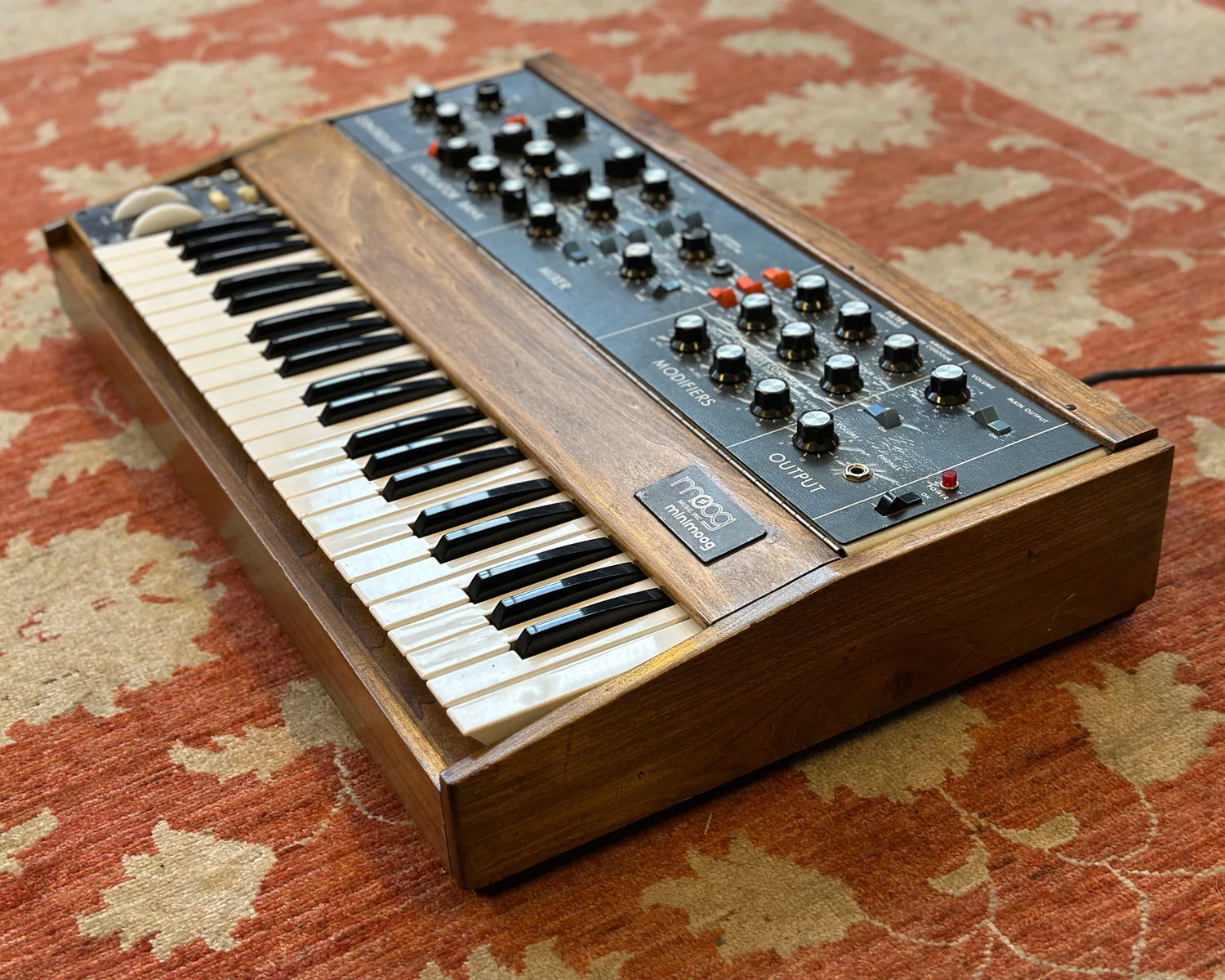 Original 1974 Minimoog Model D Monophonic Synthesizer - Image 8