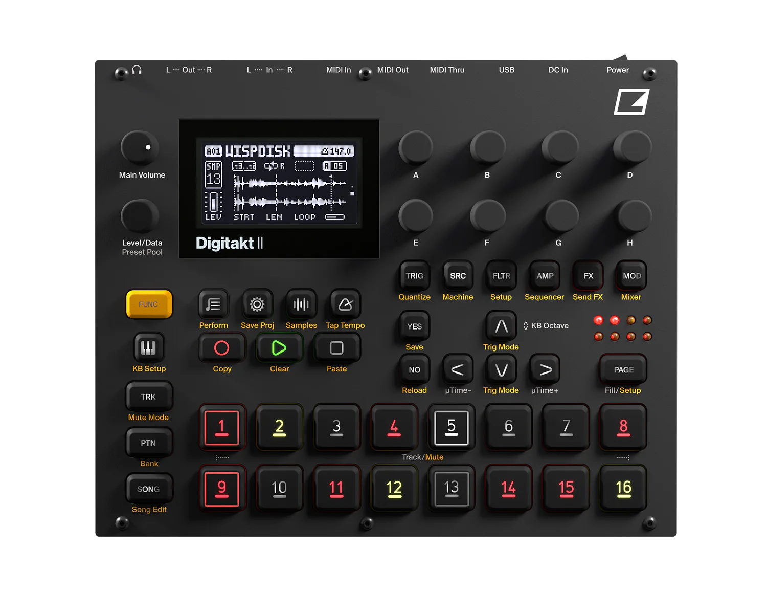 Elektron Digitakt MKII Digital Drum Computer and Stereo Sampler