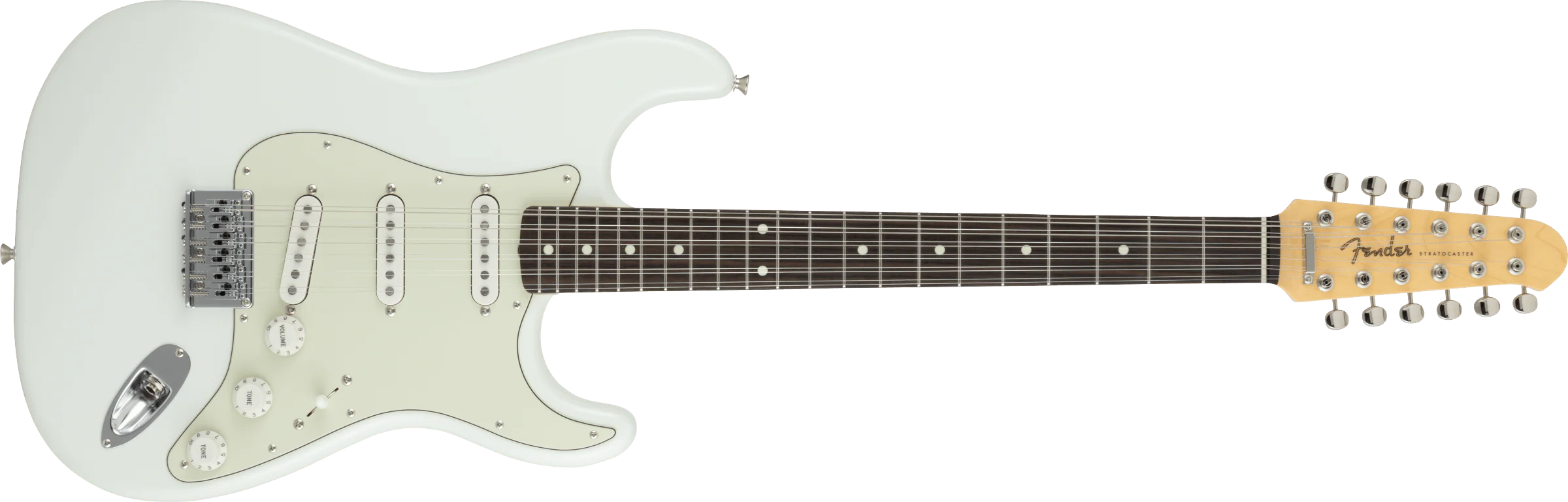 Fender Made in Japan Limited Stratocaster XII - Olympic White - Image 2