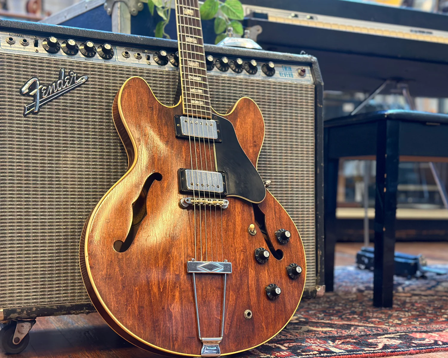 1970 Gibson ES-335 TDW w/ Lifton Case - Orange Label - Image 12