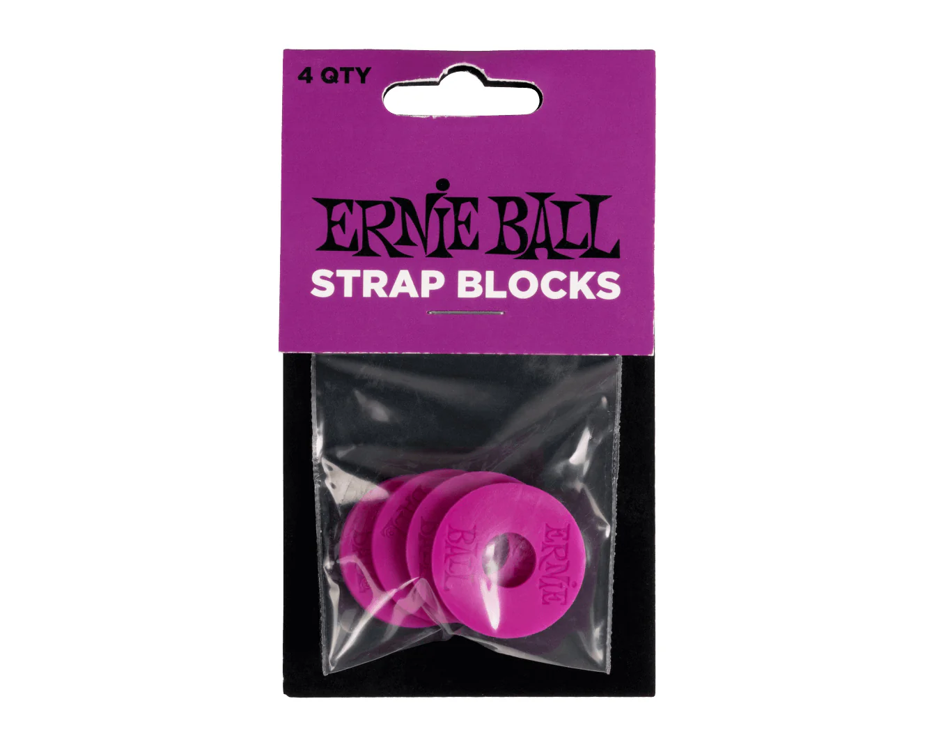 Ernie Ball Strap Blocks - Purple