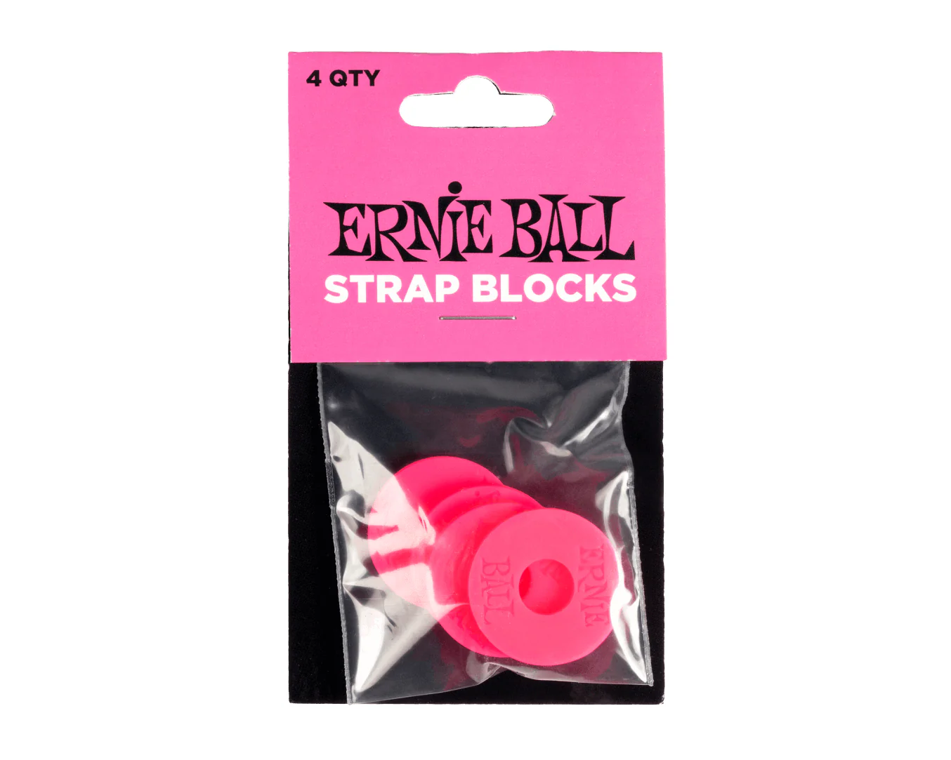 Ernie Ball Strap Blocks - Pink