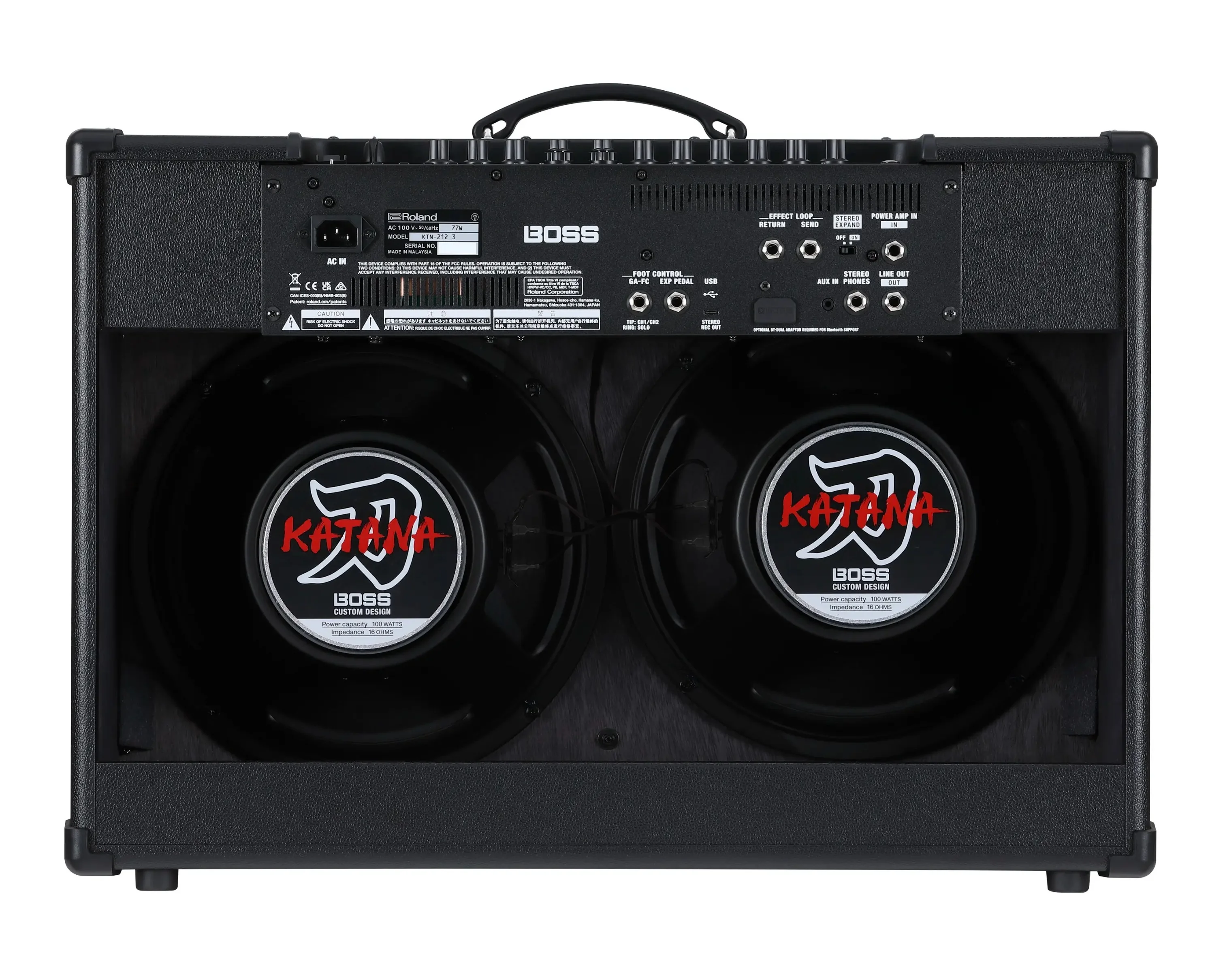 BOSS Katana-100/212 Gen 3 100 Watt 2x12" Guitar Amplifier - Image 3