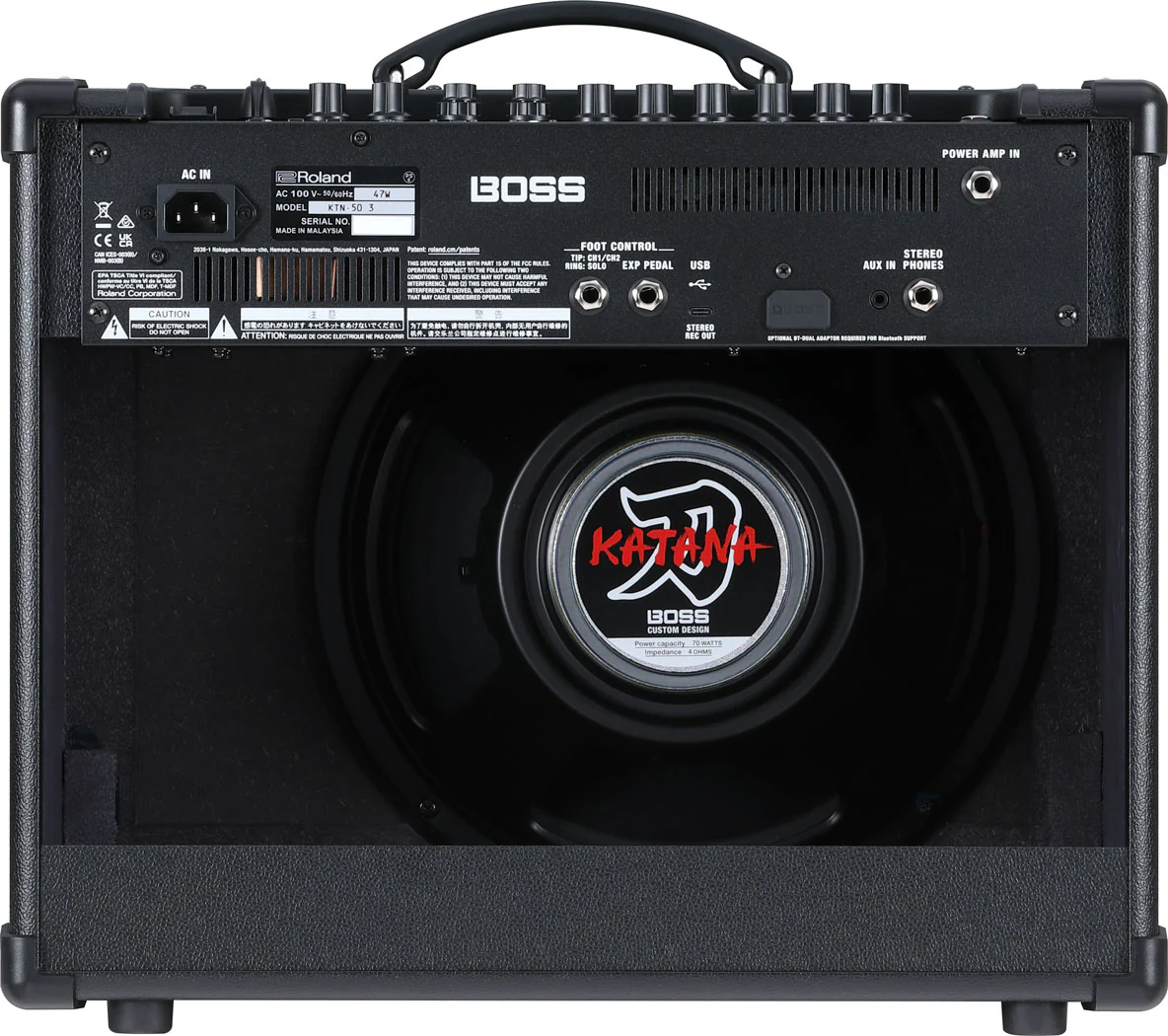 BOSS Katana-50 Gen 3 50 Watt 1x12" Guitar Amplifier - Image 4