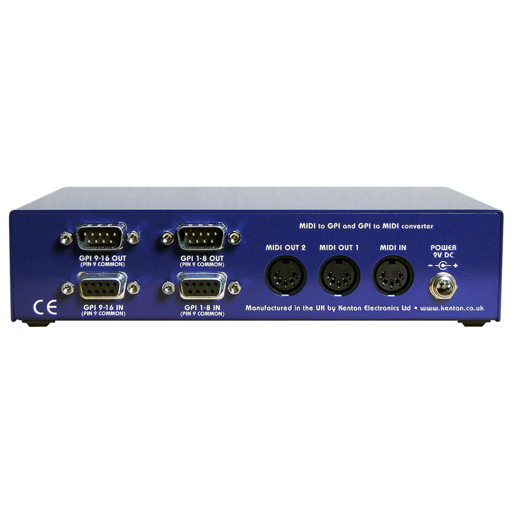 Kenton GPMX-16 bi-directional MIDI to GPI and GPI to MIDI converter - Image 2