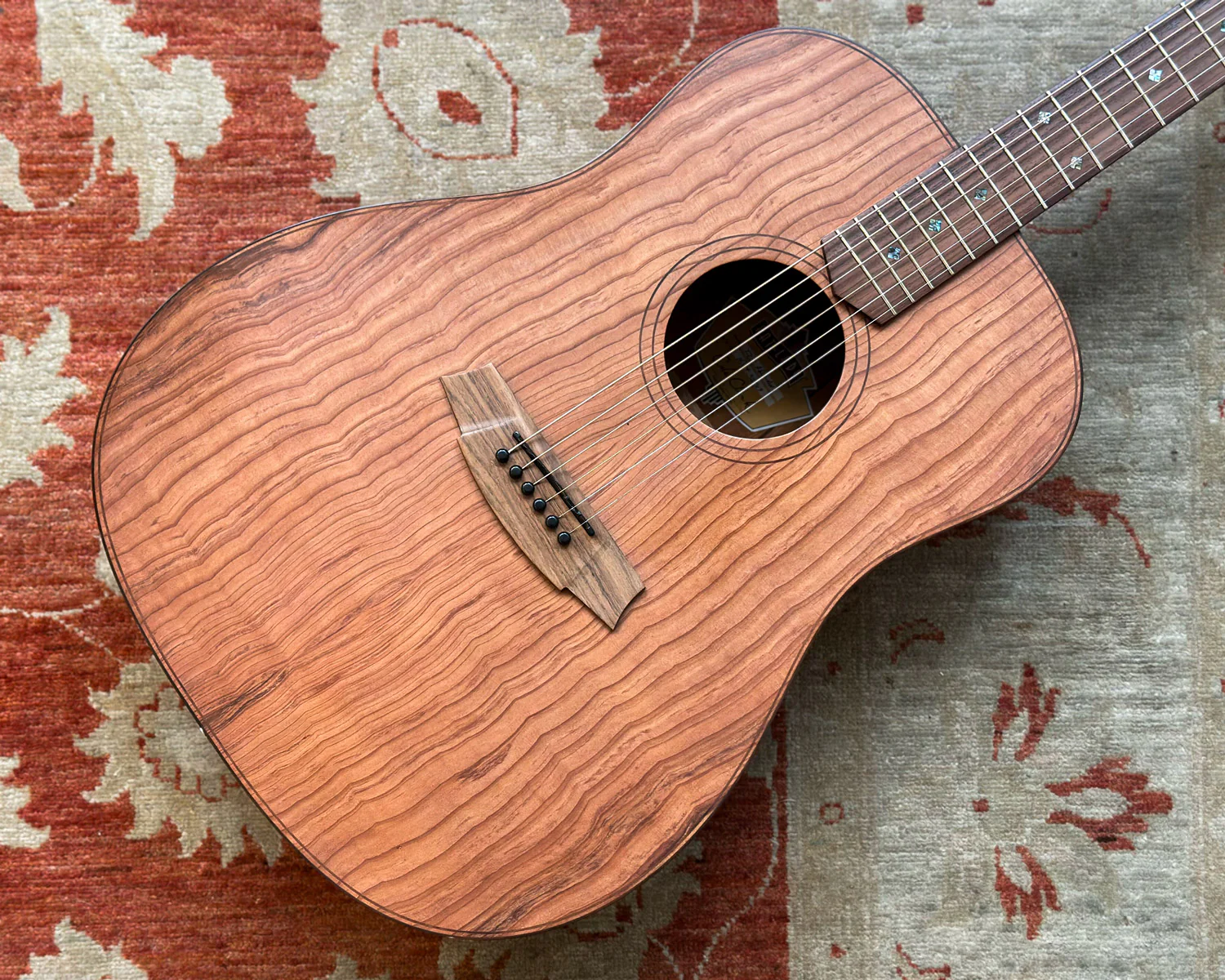 Cole Clark FL2 RDMAH Fat Lady 2 Series Dreadnought Acoustic Guitar