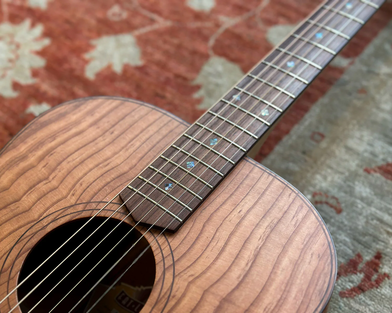 Cole Clark FL2 RDMAH Fat Lady 2 Series Dreadnought Acoustic Guitar - Image 10