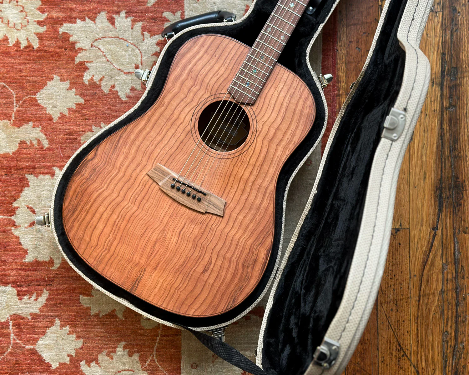 Cole Clark FL2 RDMAH Fat Lady 2 Series Dreadnought Acoustic Guitar - Image 14