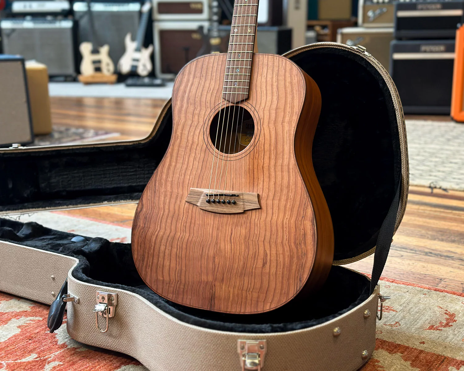 Cole Clark FL2 RDMAH Fat Lady 2 Series Dreadnought Acoustic Guitar - Image 15