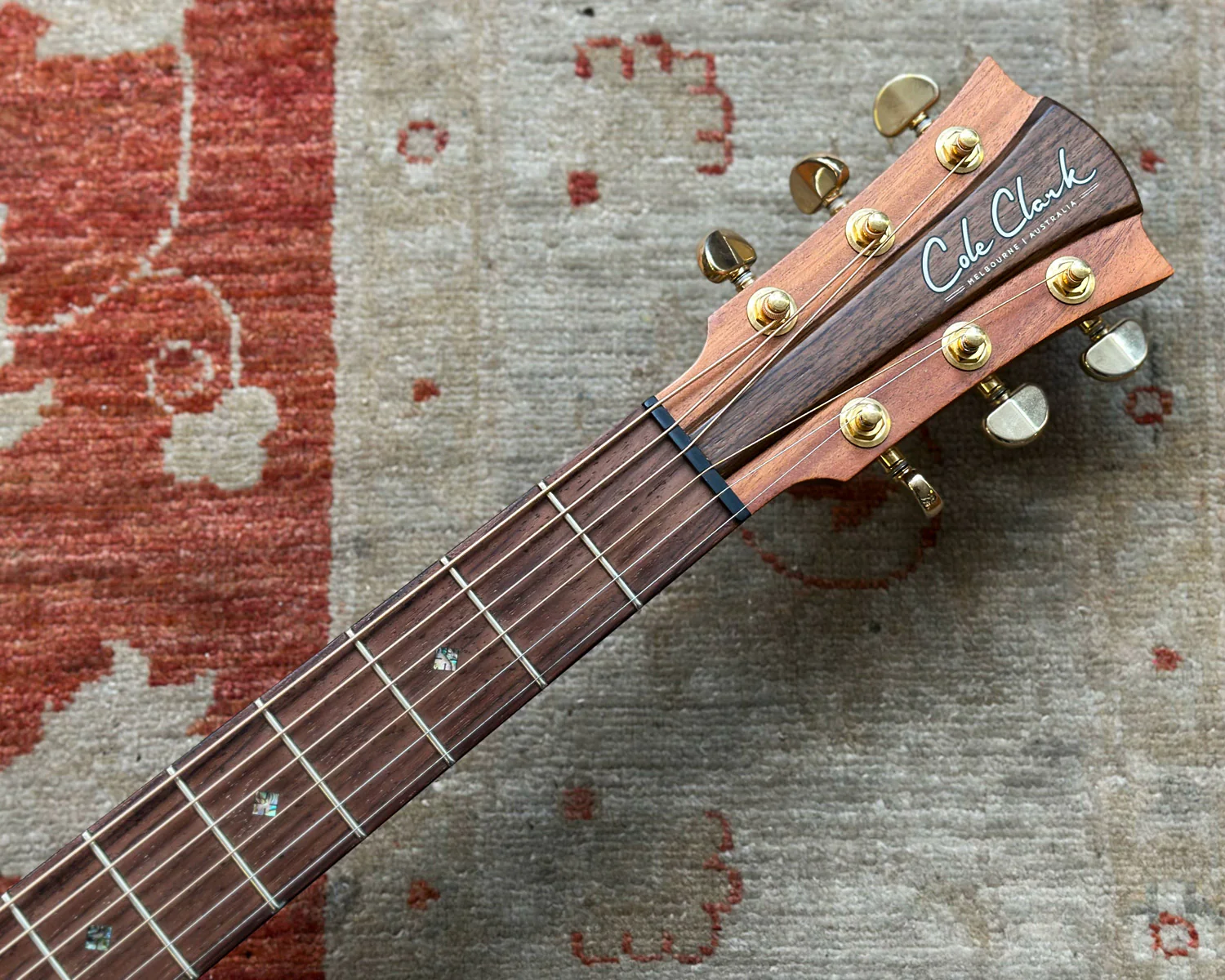 Cole Clark FL2 RDMAH Fat Lady 2 Series Dreadnought Acoustic Guitar - Image 2