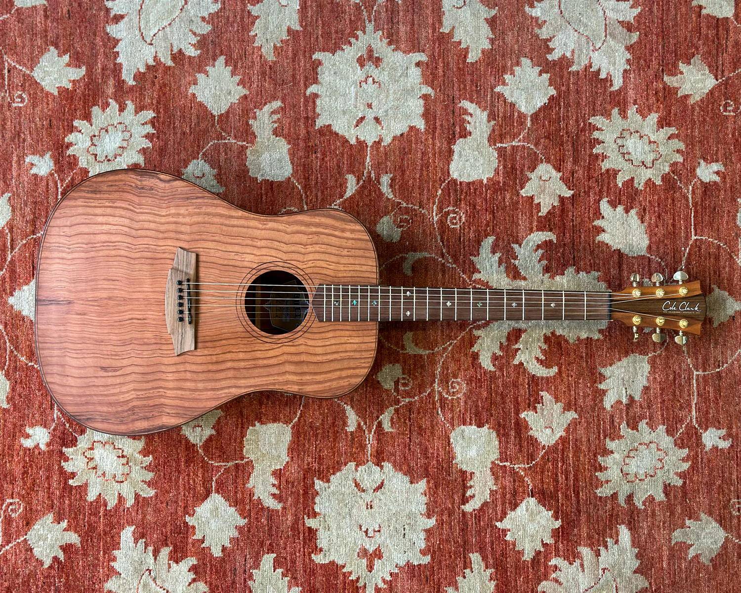 Cole Clark FL2 RDMAH Fat Lady 2 Series Dreadnought Acoustic Guitar - Image 3