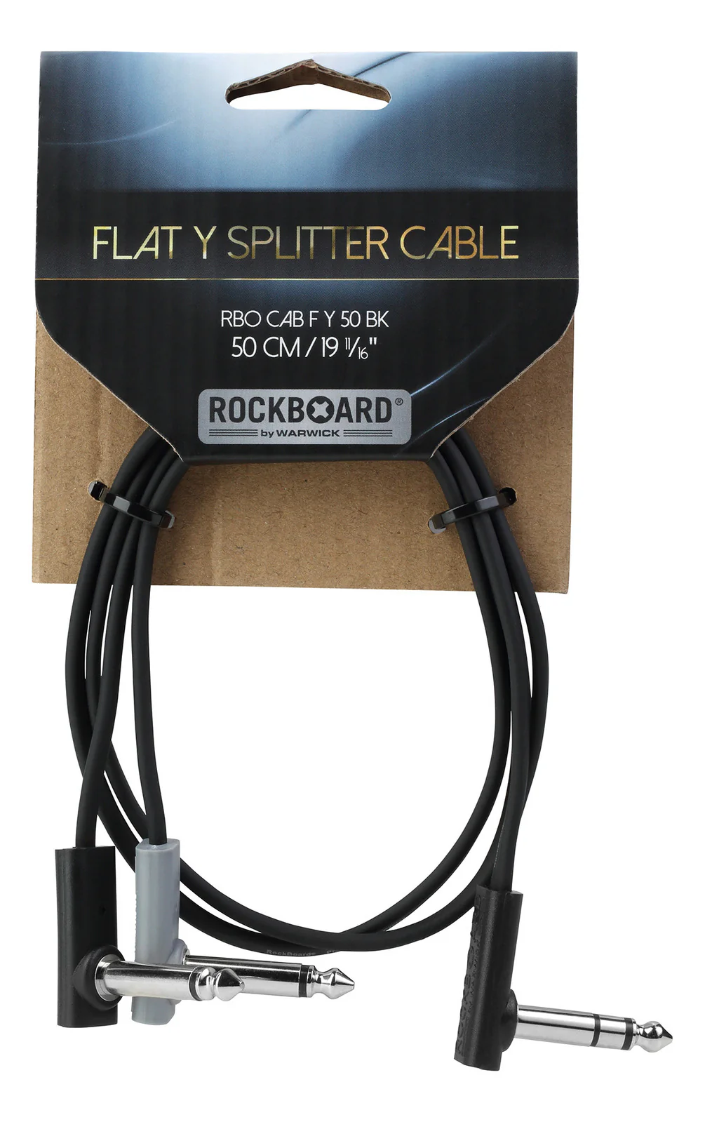 Warwick RockBoard Flat Y-Splitter Cable 50cm - Image 2