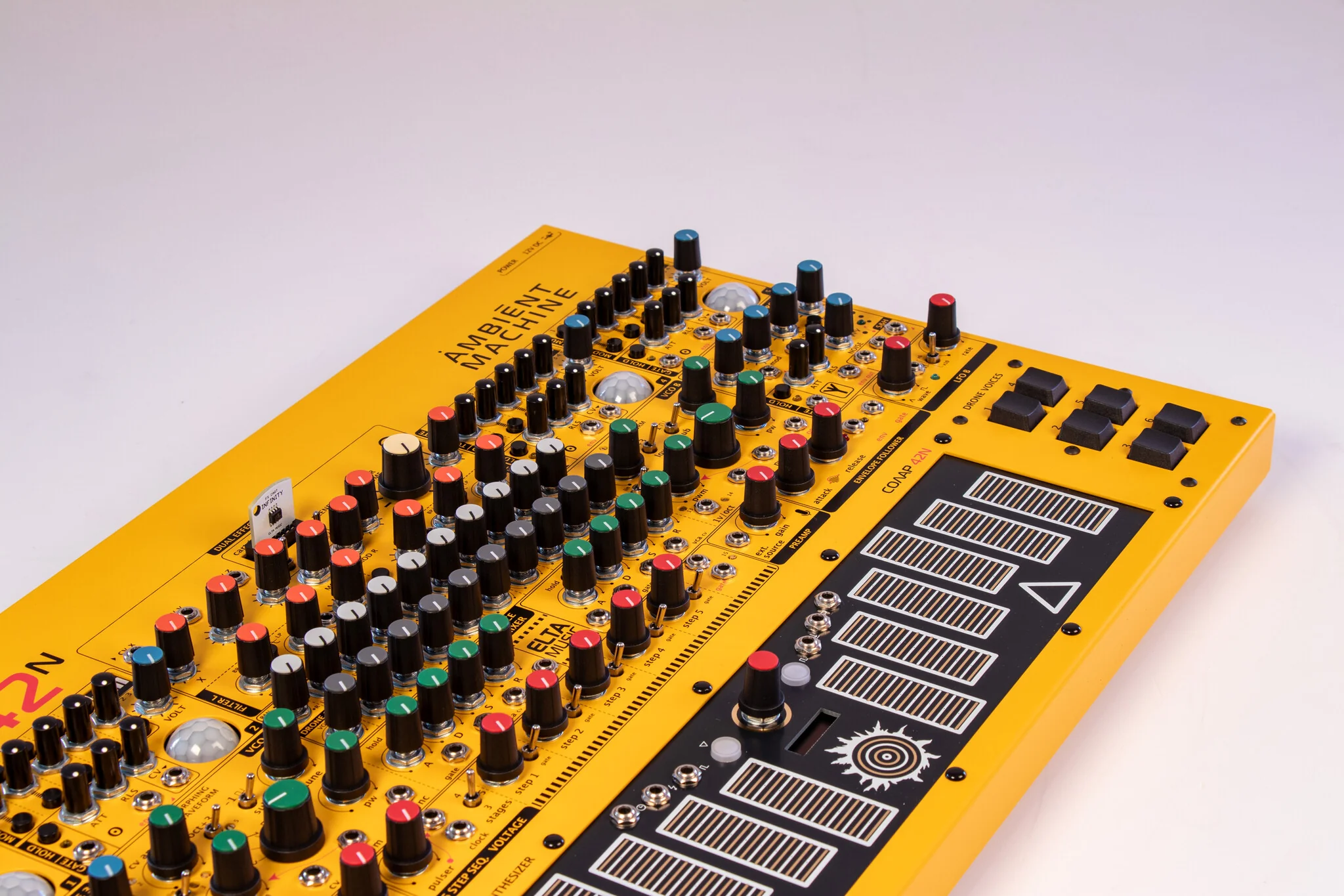 ELTA Music SOLAR 42ⁿ Microtonal Drone Ambient Machine - Maize Yellow - Image 3