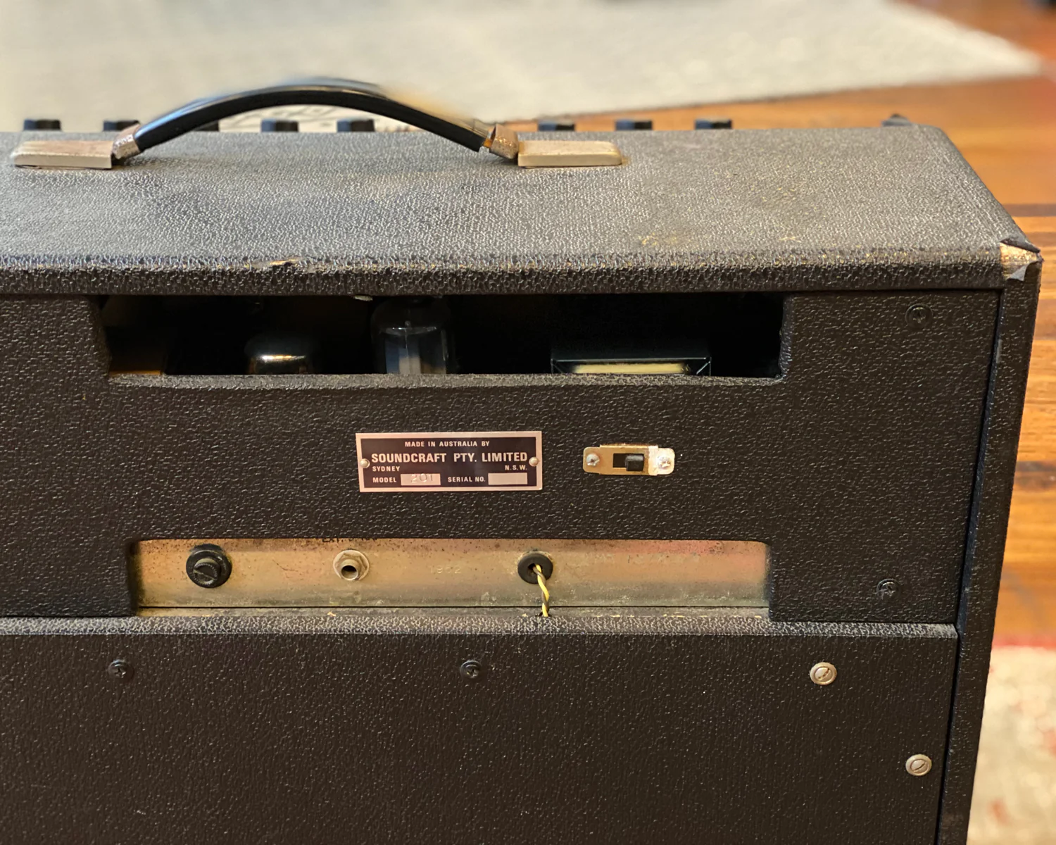 Vintage Vadis 201 1x12" Valve Combo Amplifier - Made in Australia - Image 5