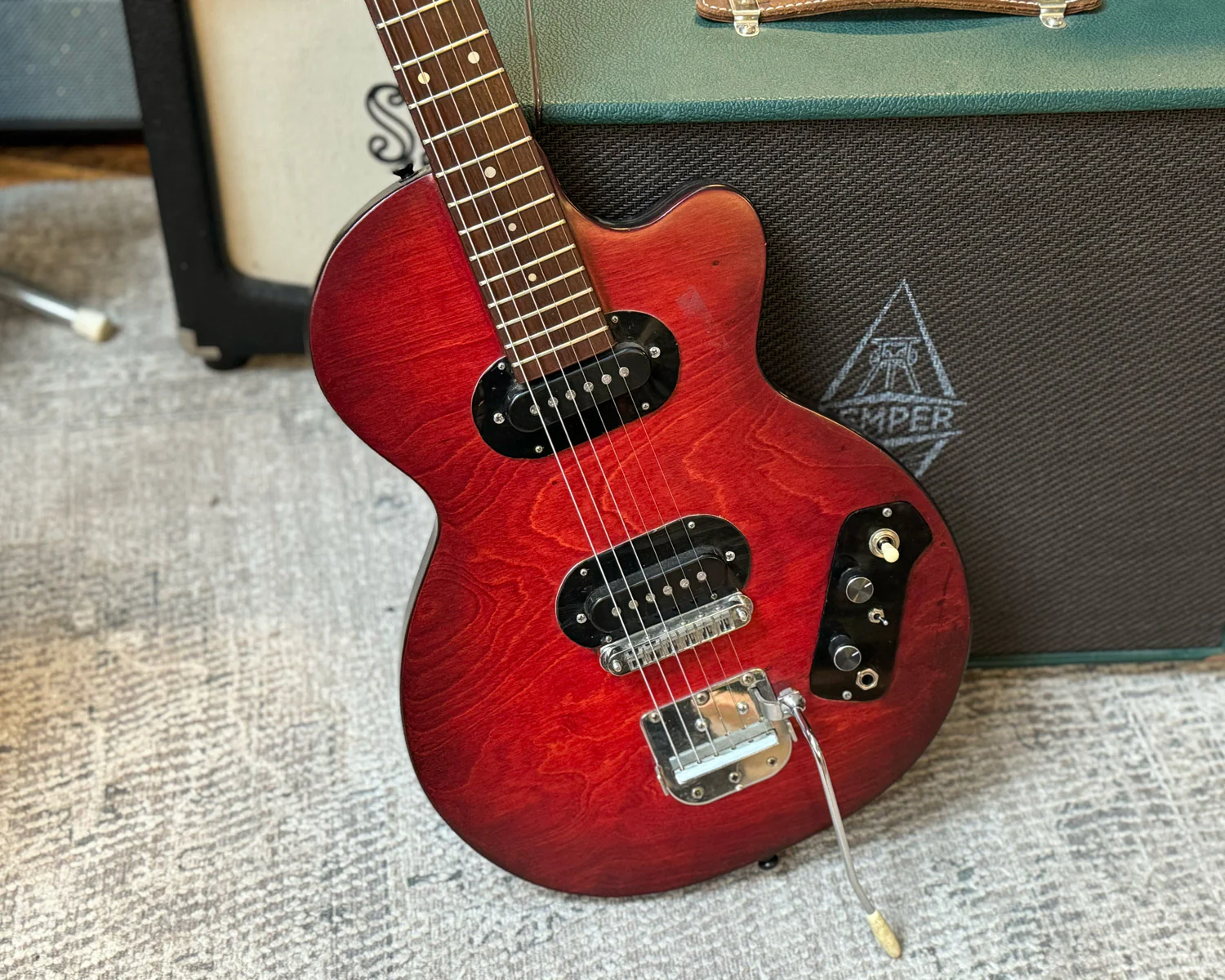 Vintage Hofner Colorama II (Version 2) - Modified - Image 7
