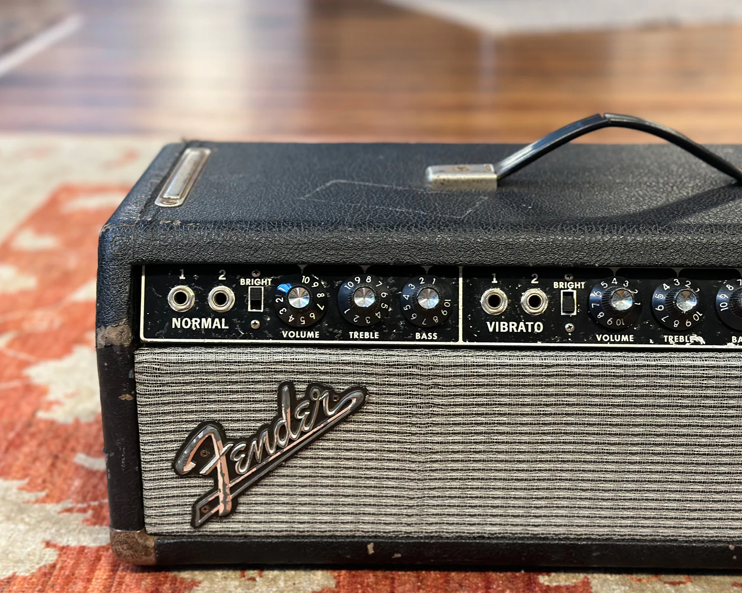 1965 Fender Bandmaster - Blackface (Original Export Model - 240v) - Image 2