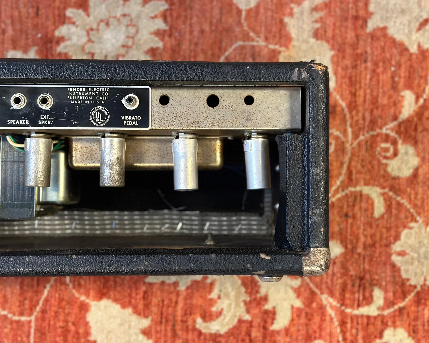1965 Fender Bandmaster - Blackface (Original Export Model - 240v) - Image 5