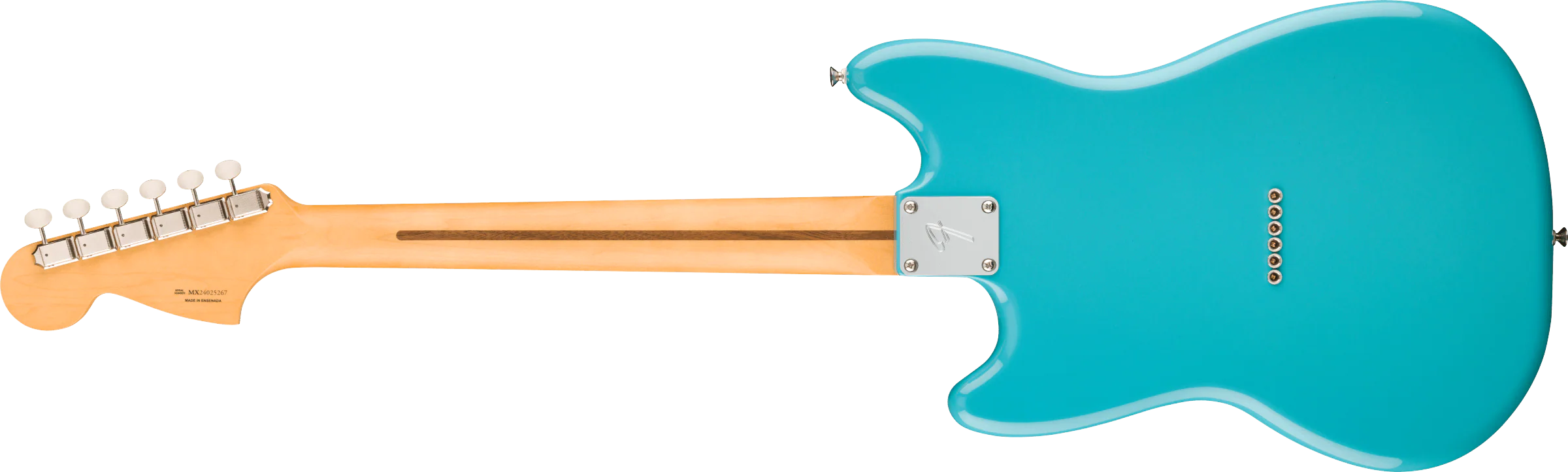 Fender Player II Mustang Rosewood Fingerboard - Aquatone Blue - Image 5