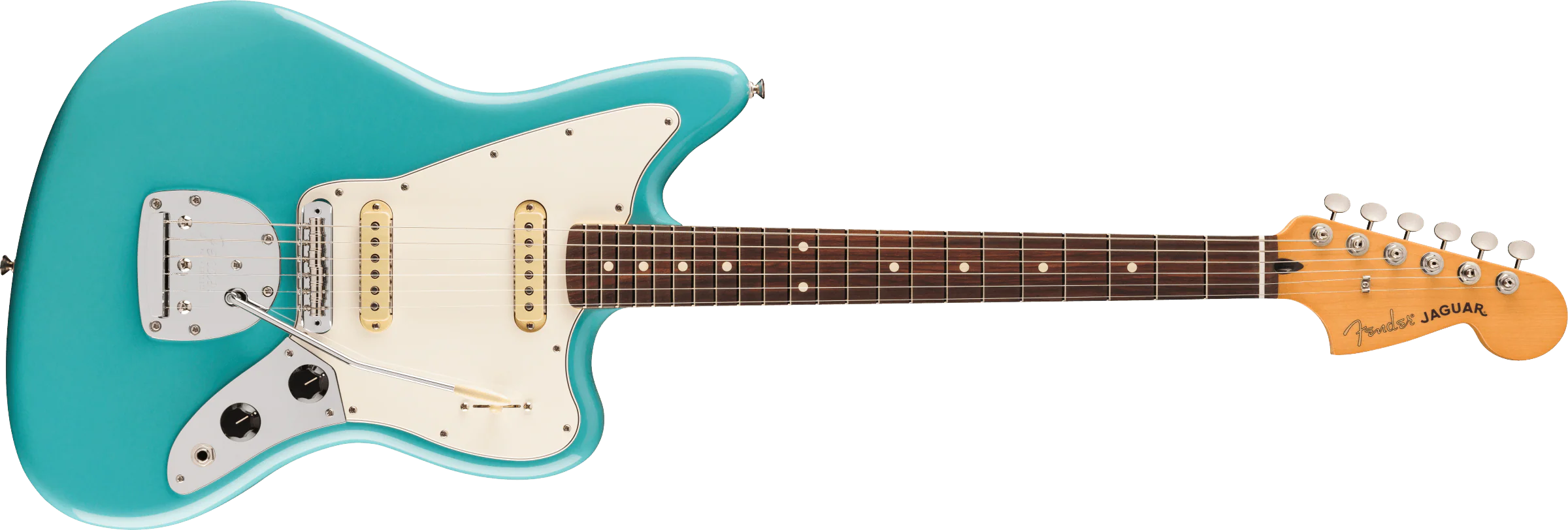 Fender Player II Jaguar - Aquatone Blue - Image 2