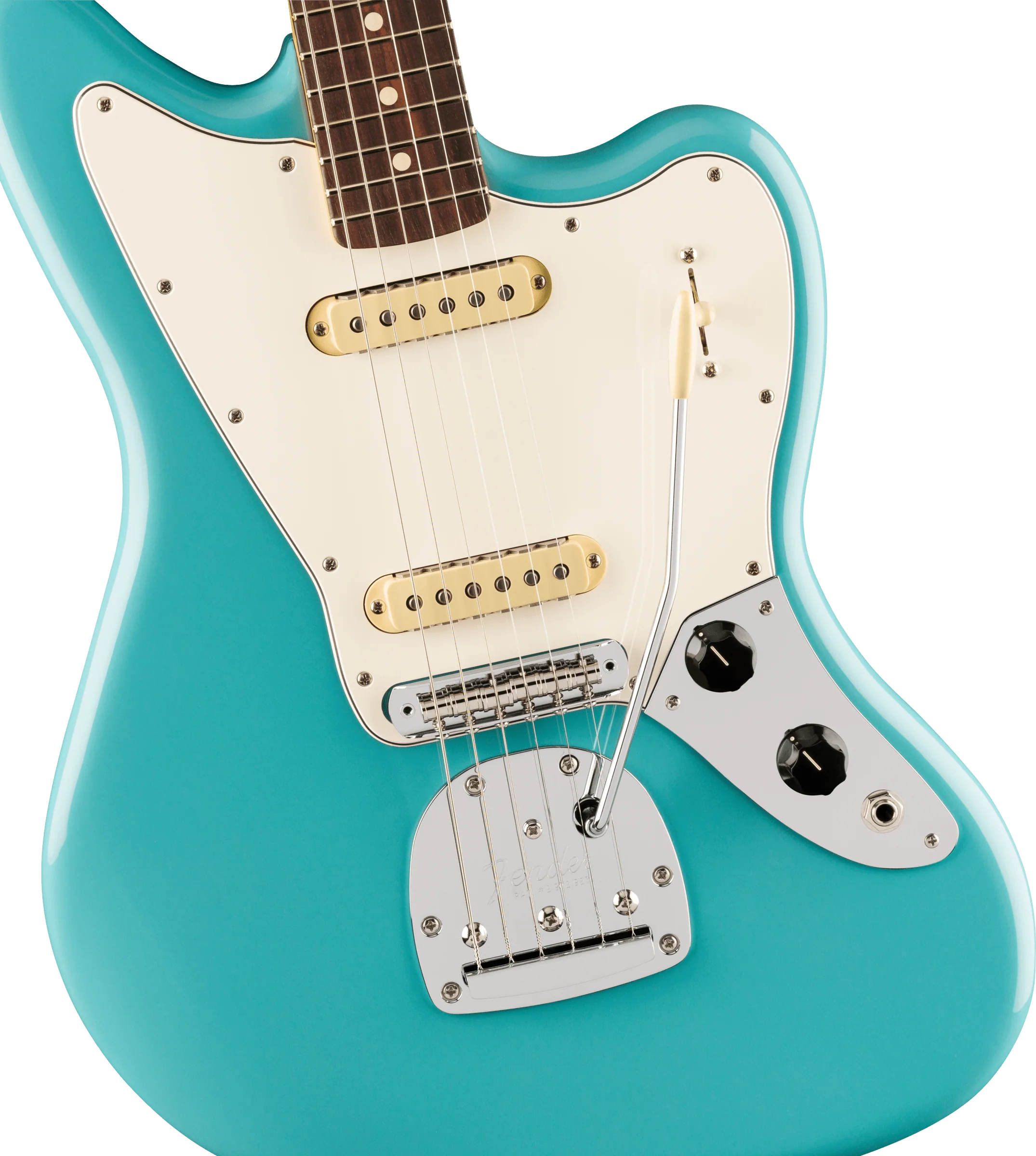 Fender Player II Jaguar - Aquatone Blue - Image 6