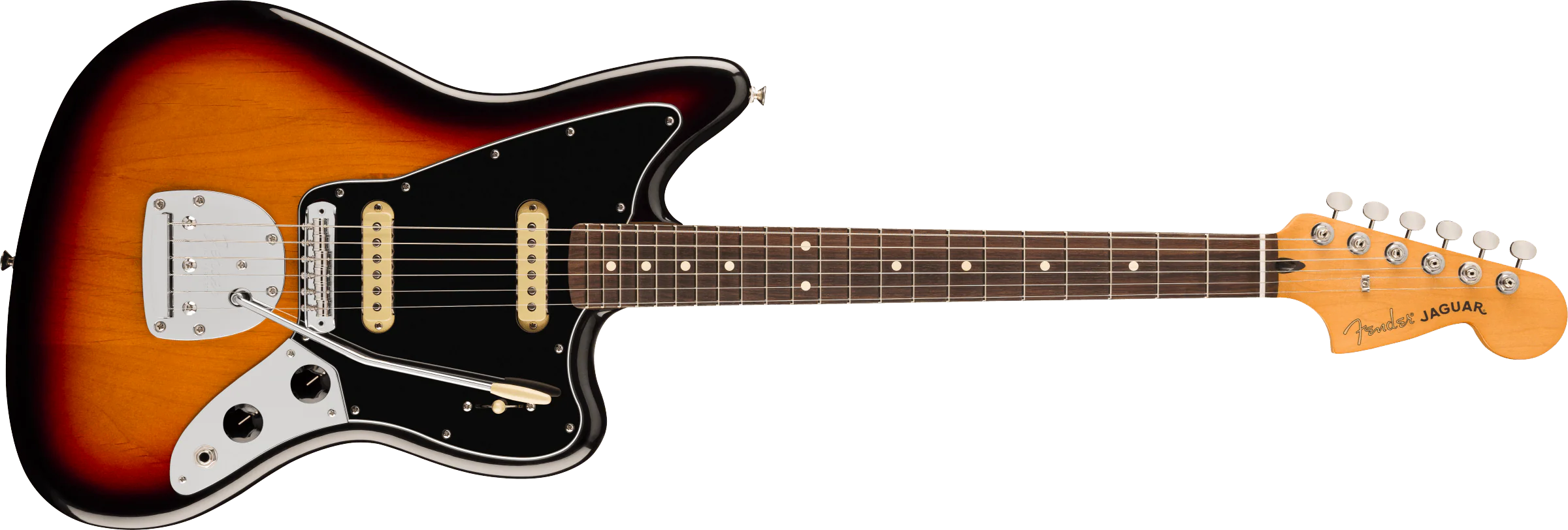 Fender Player II Jaguar - 3 Colour Sunburst - Image 4