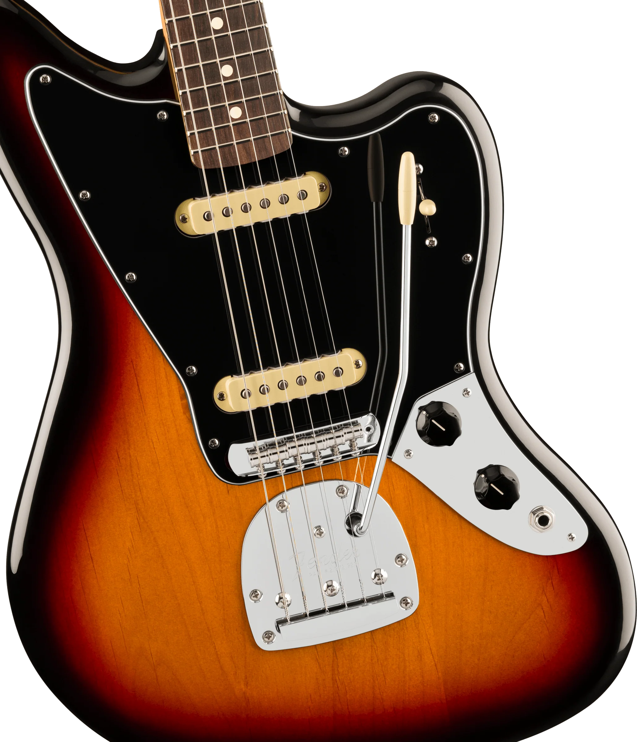 Fender Player II Jaguar - 3 Colour Sunburst - Image 6