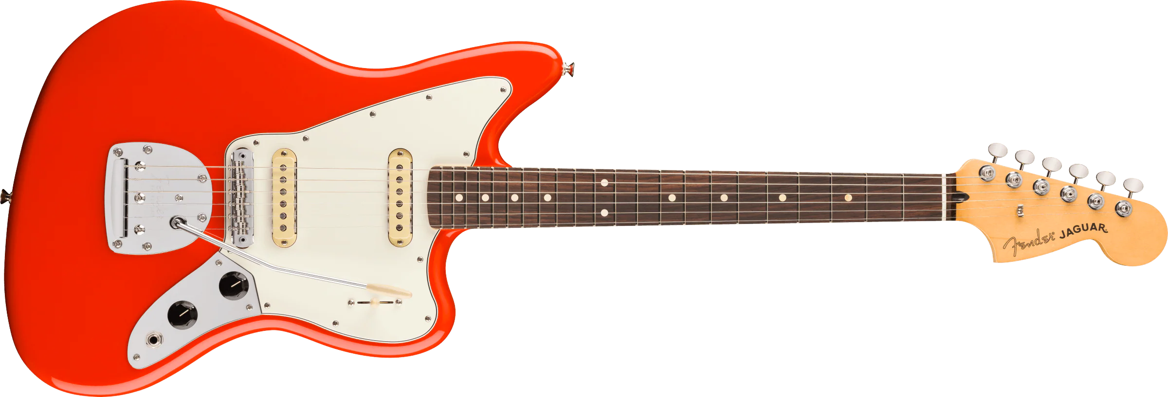 Fender Player II Jaguar - Coral Red - Image 4