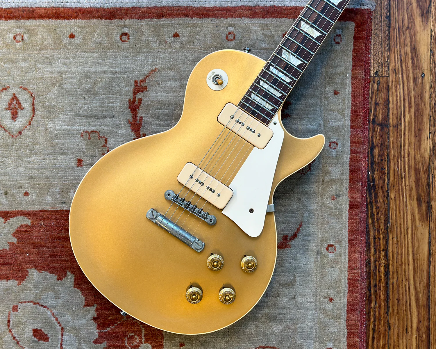 1996 Gibson Custom Shop Historic '56 Les Paul Gold Top Vintage Reissue - R6 w/ OHSC