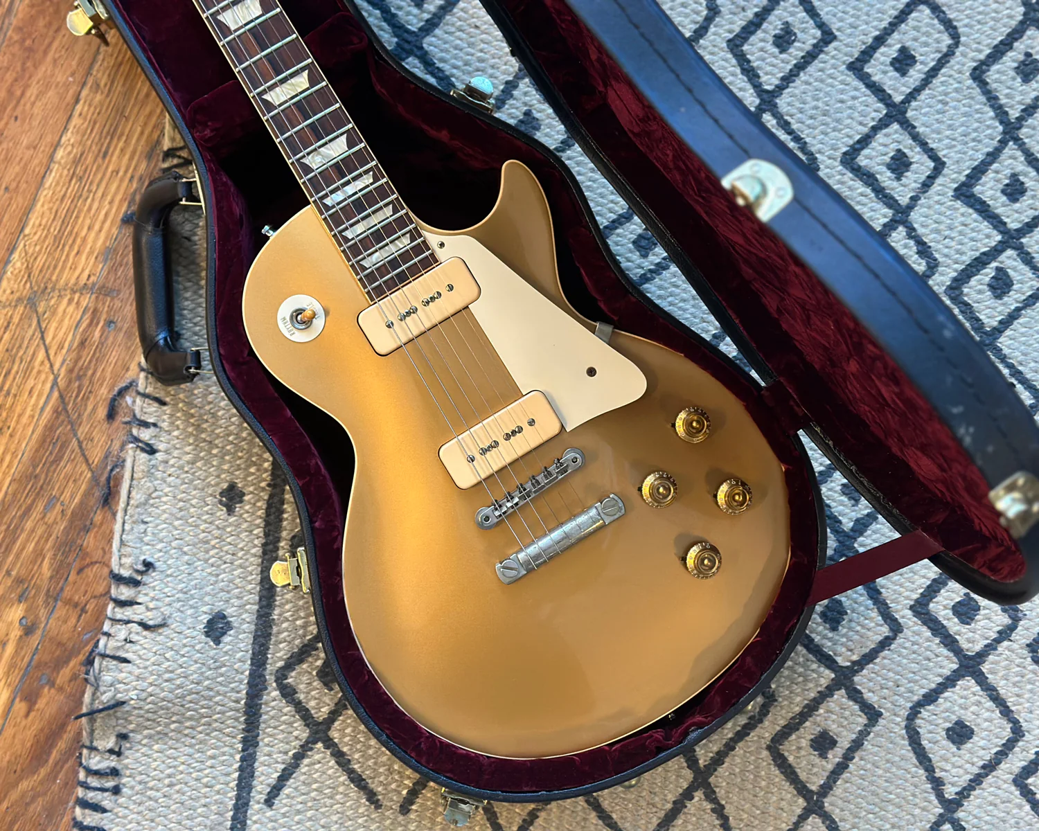1996 Gibson Custom Shop Historic '56 Les Paul Gold Top Vintage Reissue - R6 w/ OHSC - Image 7