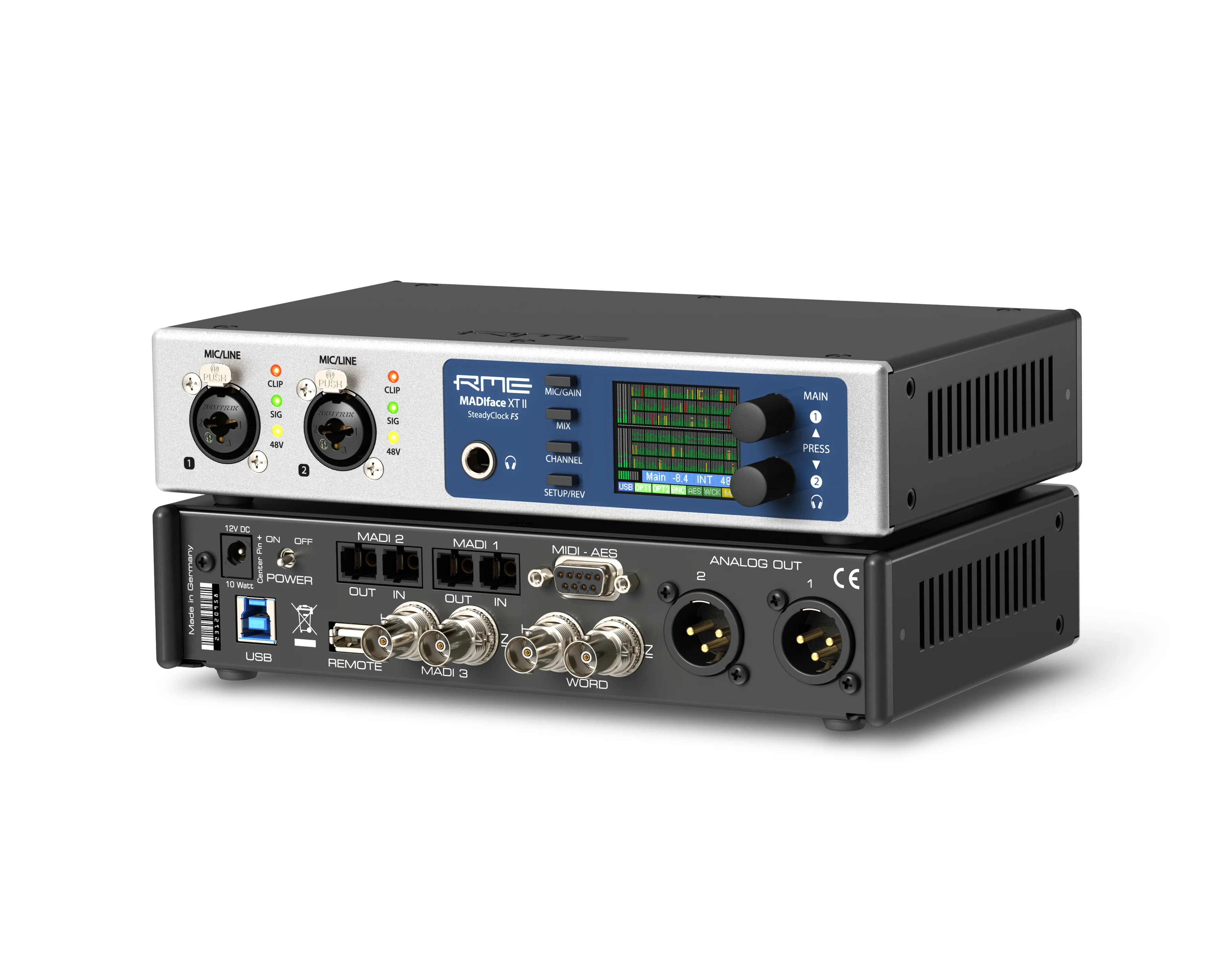 RME MADIface XT II: 394-channel Triple MADI USB 3.0 Audio Interface