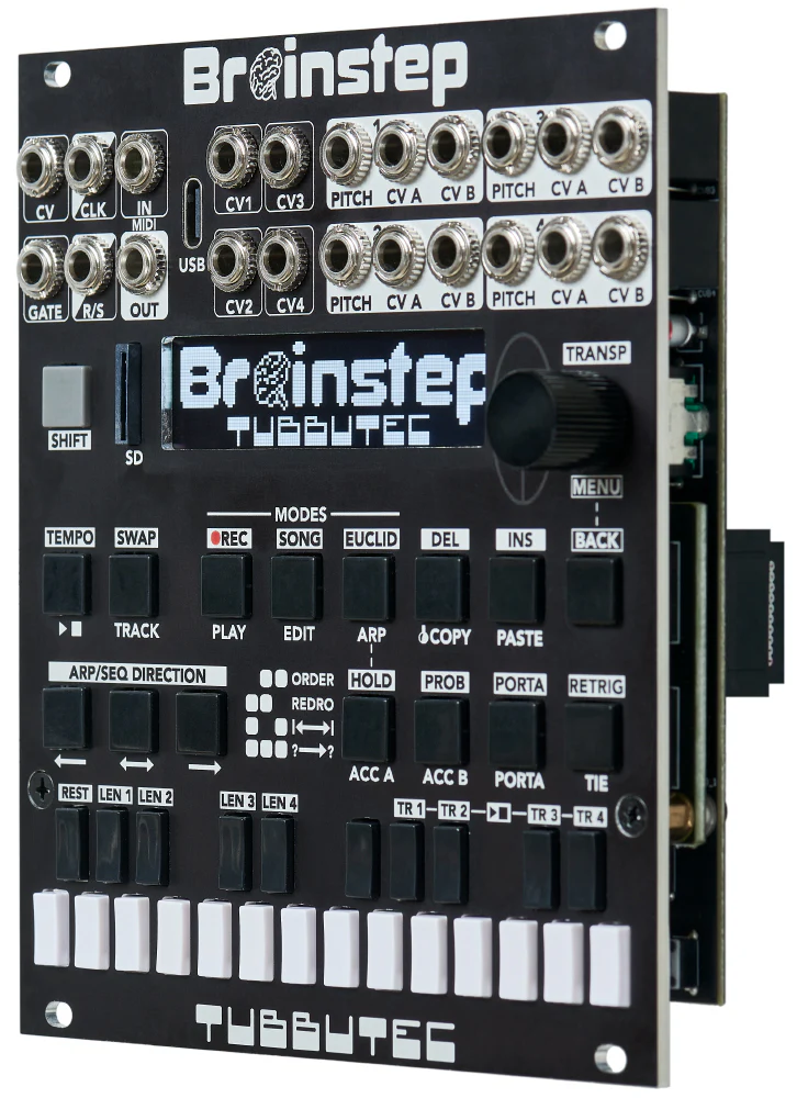 Tubbutec Brainstep Sequencing Brain Modulation Generator Sample Player - Black - Image 2