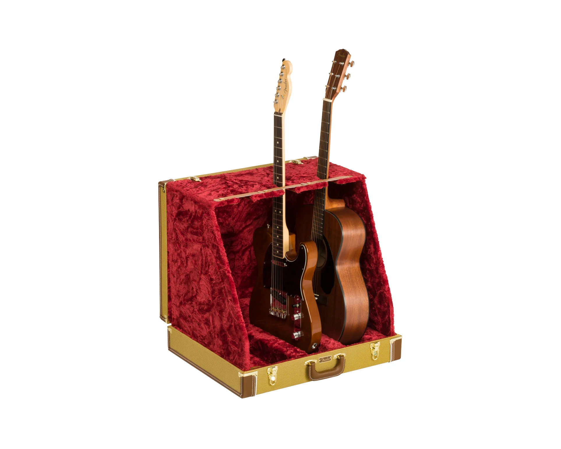 Fender Classic Series Case Stand - 3 Guitar Tweed