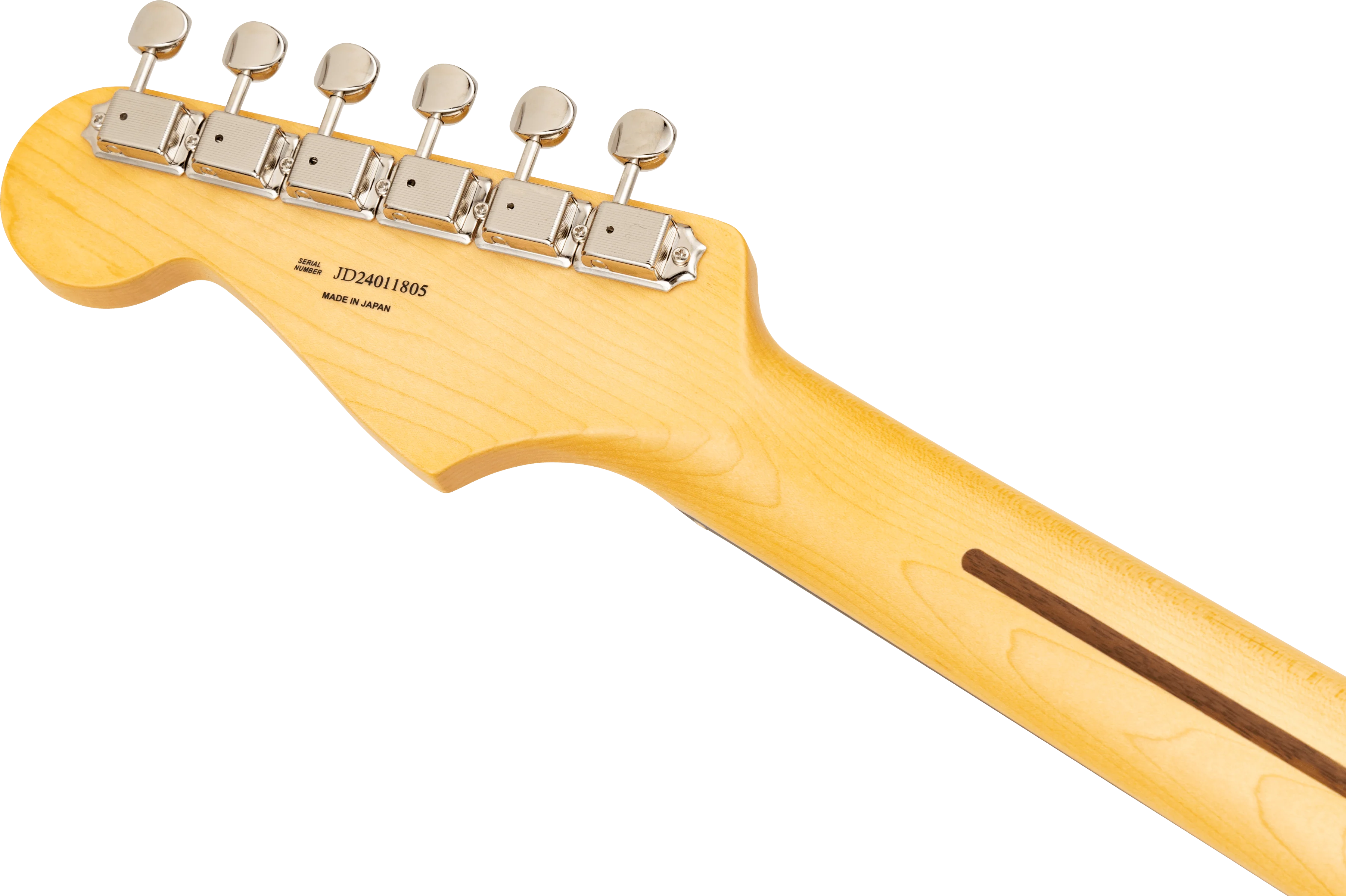 Fender Made in Japan Limited Stratocaster Raw Ash - Black - Image 3