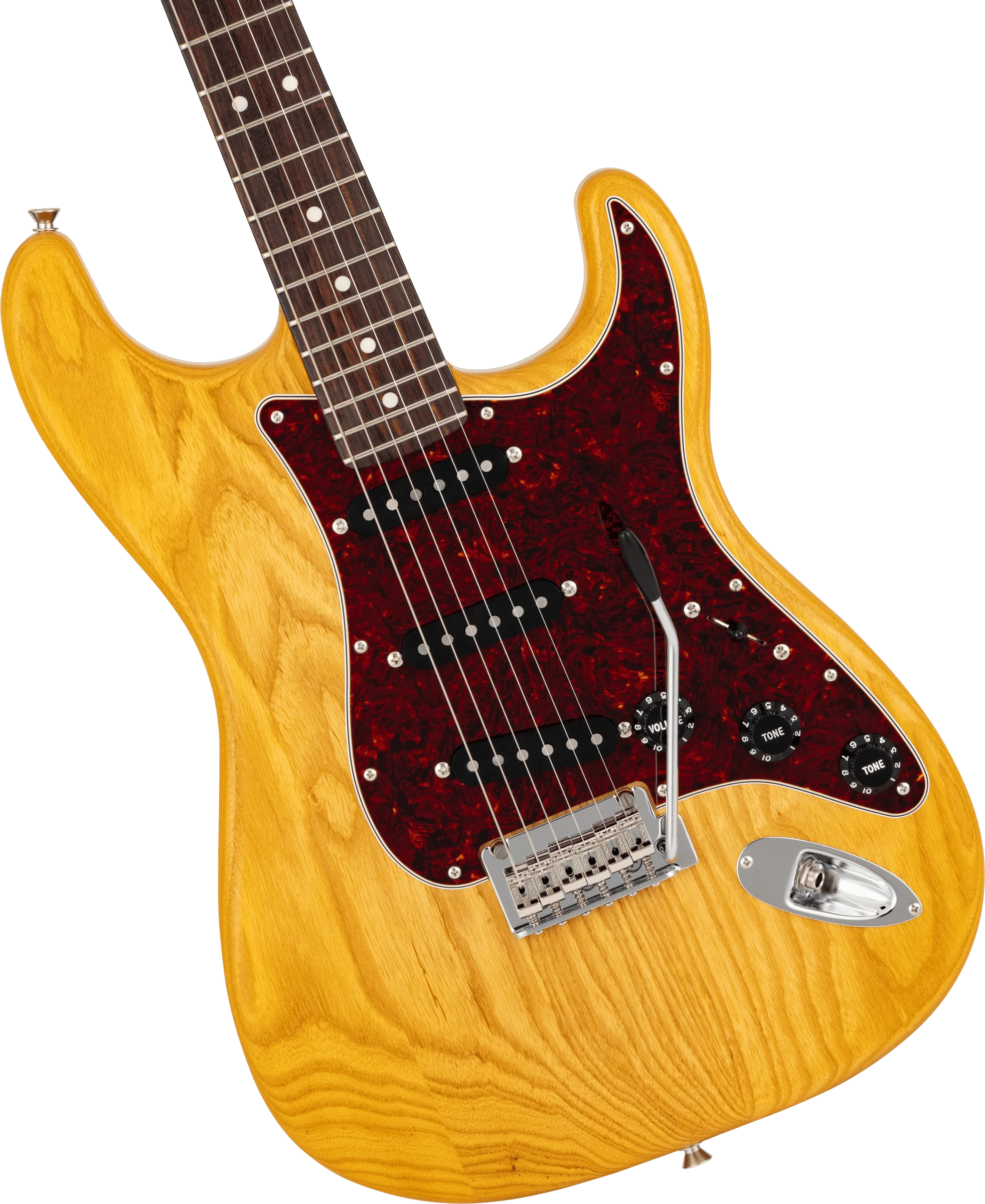 Fender Made in Japan Limited Stratocaster Raw Ash - Vintage Natural - Image 6