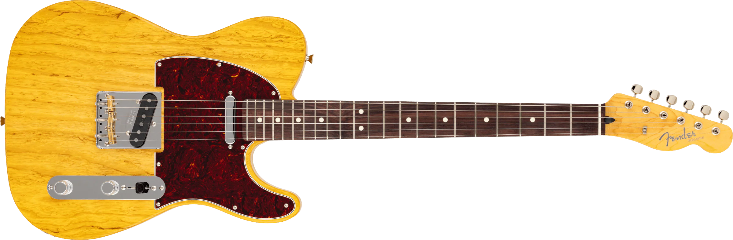 Fender Made in Japan Limited Telecaster Raw Ash - Vintage Natural - Image 4