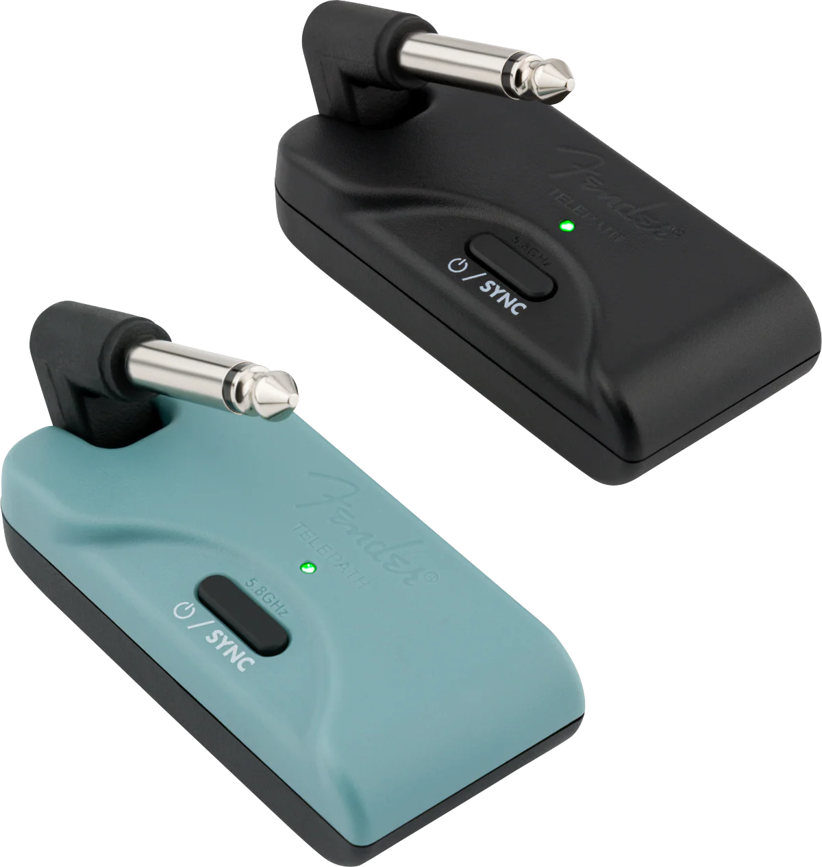 Fender Telepath Wireless System, Mystic Ice Blue and Black - Image 4
