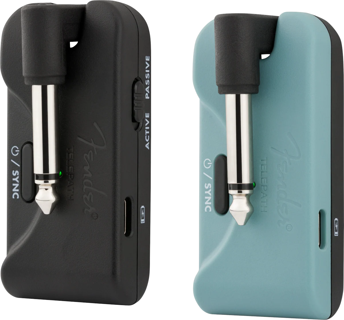 Fender Telepath Wireless System, Mystic Ice Blue and Black - Image 8